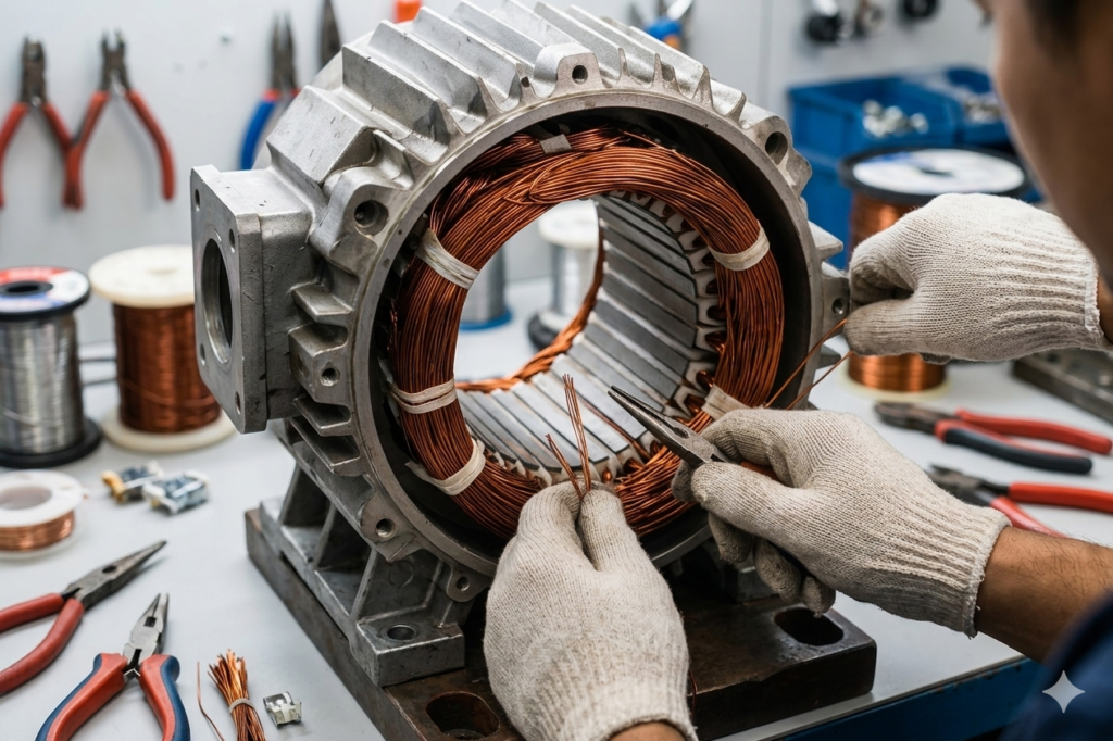 Motor rewinding services