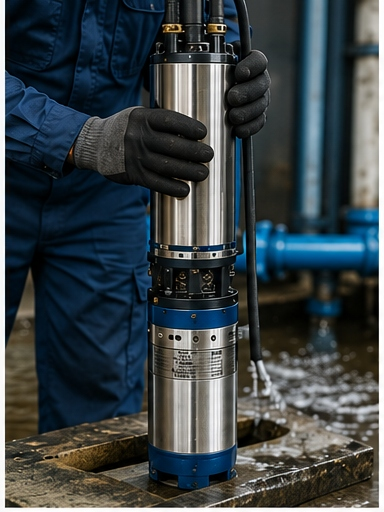 Submersible pump repair service